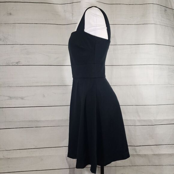 Banana Republic Milly collection dress 6 true navy - Picture 2 of 6